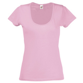 Fruit of the Loom Lady-Fit Scoop Neck T-Shirt
